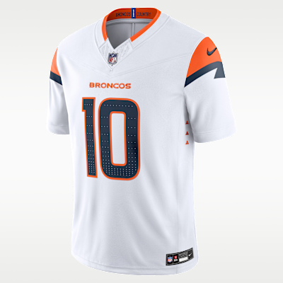 NIKE(ナイキ)NFL デンバーブロンコス　ジャージ　ユニフォーム Bo Nix Denver Broncos Men's Nike Dri-FIT NFL Limited Jersey. Nike.com